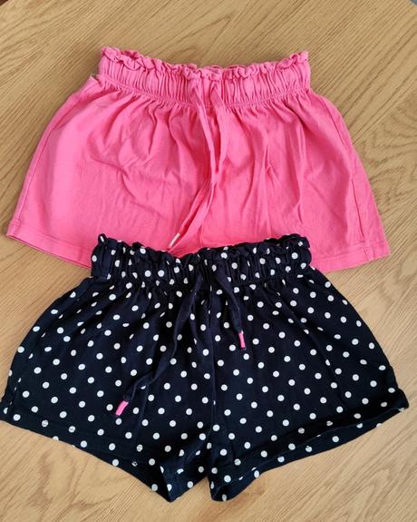 Dievčenské šortky 2 ks, f&f,128