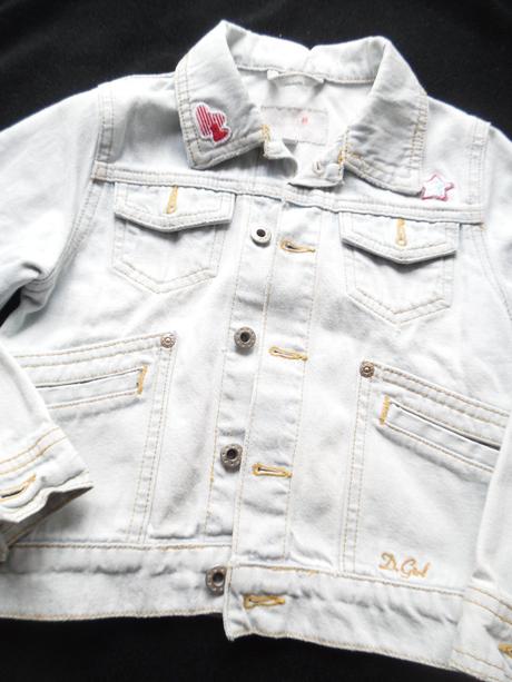 Riflová bunda dubster, h&m,116