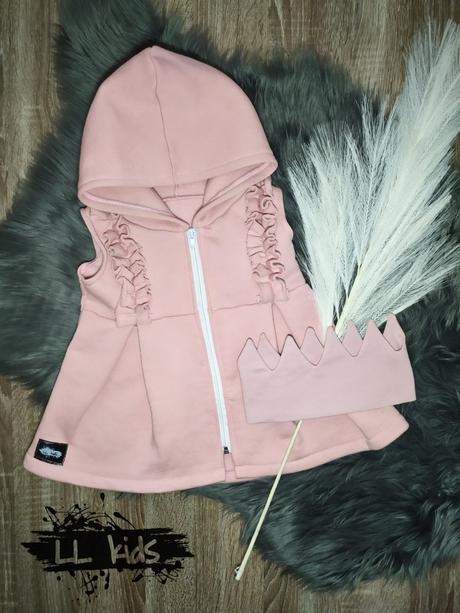 Tepláková vesta- hrubá, 80 - 128