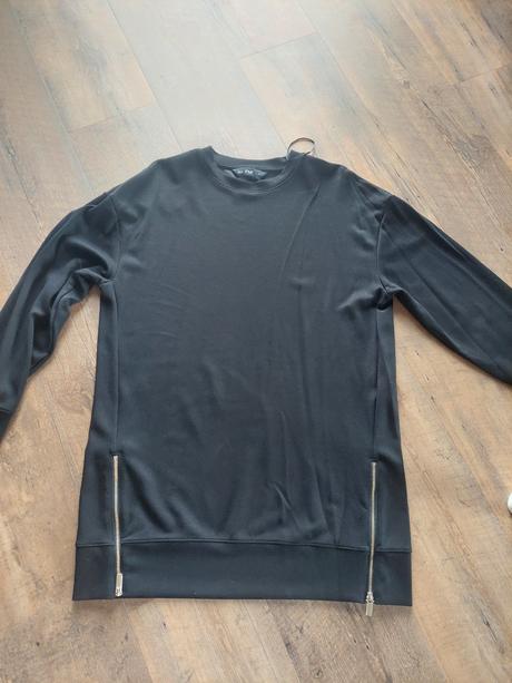 Cierna dlhsia mikina, f&f,42