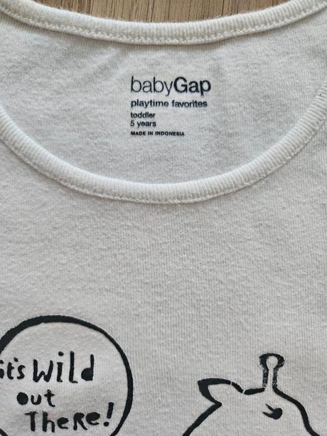 Tričká 3ks, gap,110