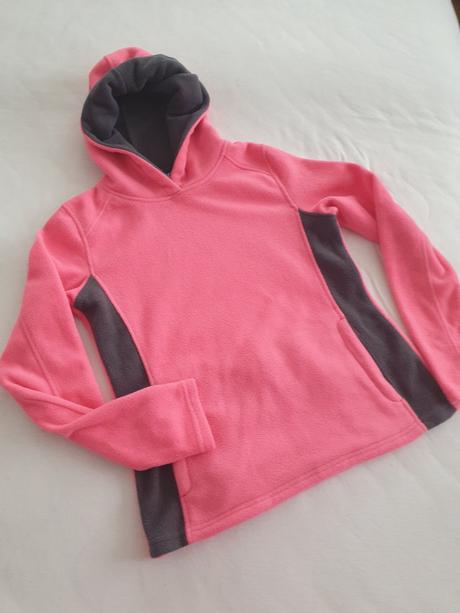 Krasna fleesova mikinka 146/152, 146