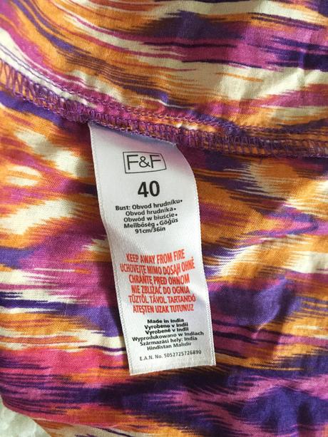 Bavlnený topík f&f veľ.40, f&f,40