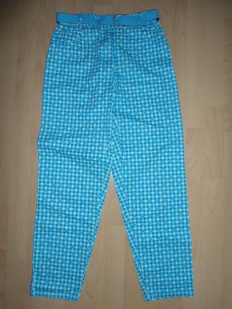 Modre dievcenske nohavice, 158