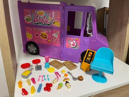 Barbie pojazdná reštaurácia,