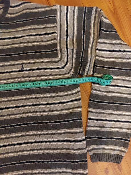 Pansky bavlneny sveter nautica, xl