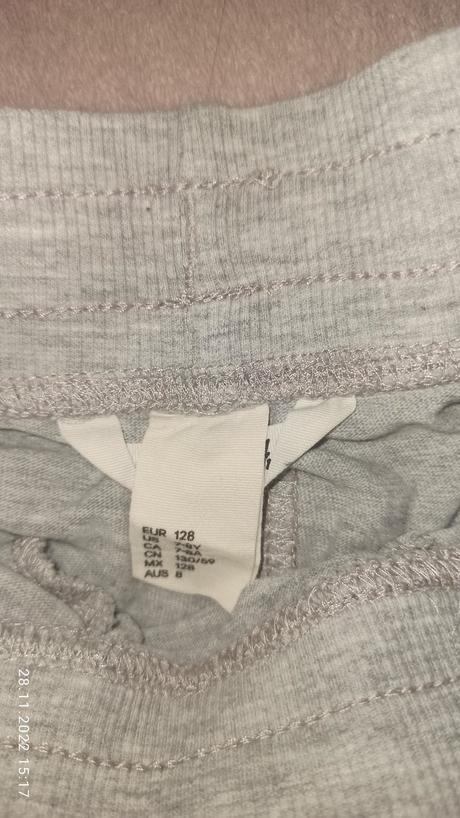 Bavlnené tepláky, h&m,128