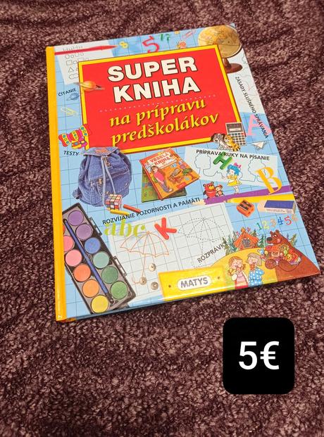 Super kniha na prípravu predškolákov,