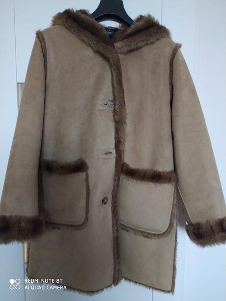 Luxusný obojstranný kabát original by dennis basso, m