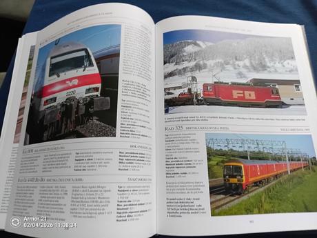 Encyklopédia lokomotív a vlakov. david ross, 