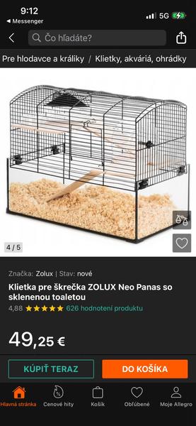 Skúsenosti s kombinovanou klietkou pre sýrskeho škrečka. Aká je lepšia?