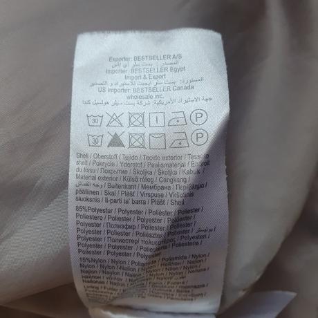 Trenčkot veľkosť s/m, m