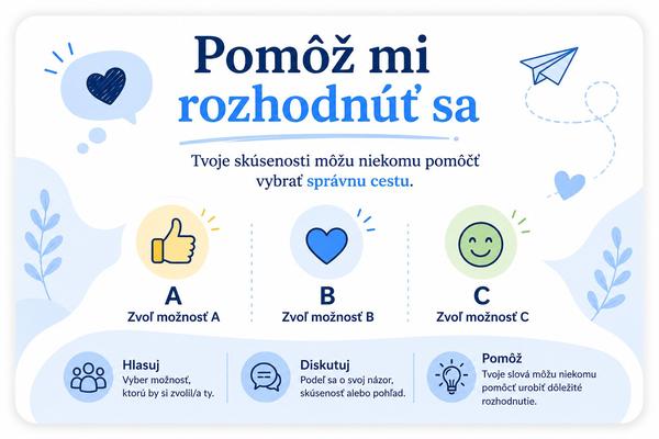 Zahlasuj emotikonom a vyrieš dilemu: Môže mať zadaný človek najlepšieho kamaráta opačného pohlavia?
