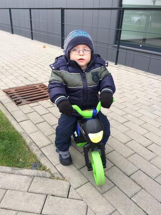 Zimná bunda top stav, chicco,74