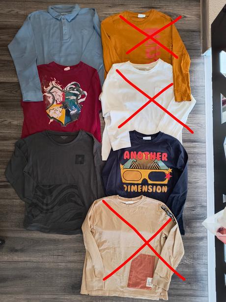 Tričká dlhý rukáv, 146