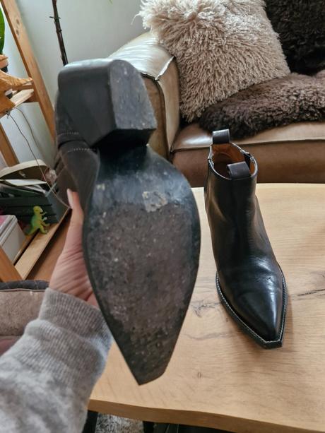 Kožené kozačky, 41