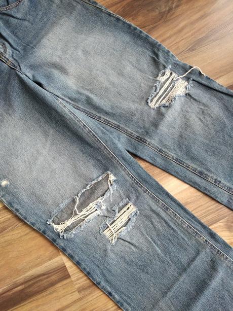 Rifle široké, denim,xl