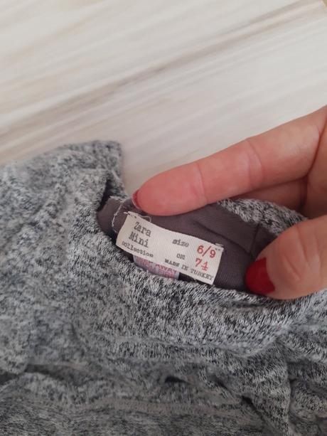 Detské šaty s volánikmi zara 74, zara,74