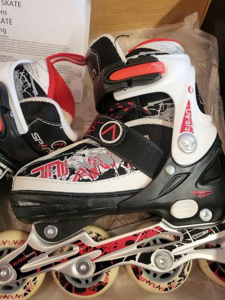 Nastaviteľné kolieskové korčule spartan titan, 31