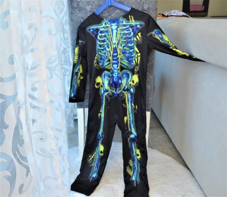 Kostým overal-smrťka-110/116, 