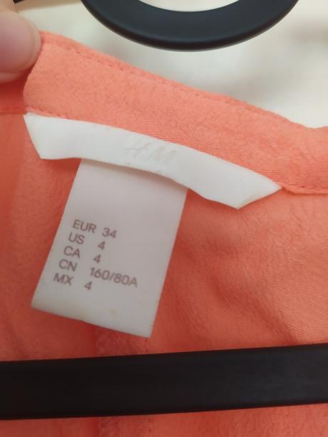 Blúzka h&m veľkosť 34, h&m,34