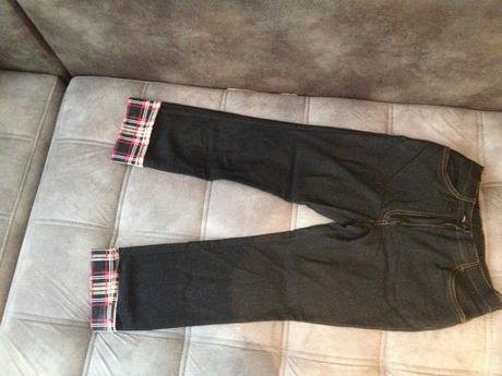 Trojštvrťové nohavice, 38