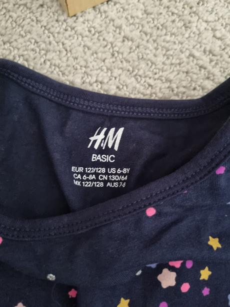 Balík h&m + reserved 122/128 + zara triko 128, 122–134