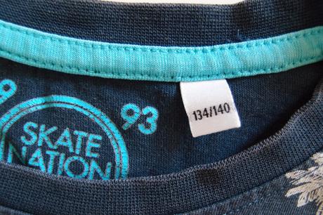 Dve letné tričká, c&a,134