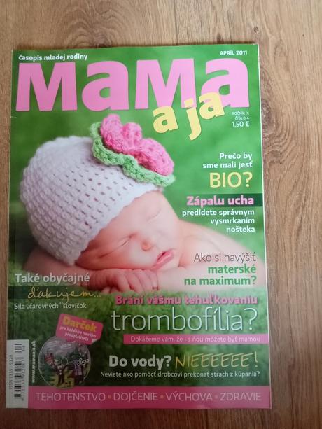 Časopisy mama a ja, dieťa, mamina,