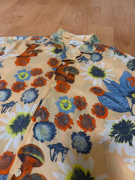 Košeľa s kratkym rukavom, h&m,m