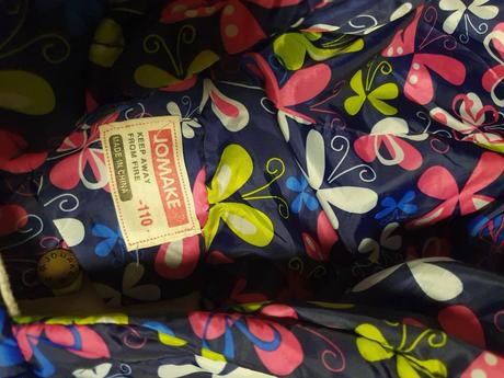 Devčenska zimná bundička, 110