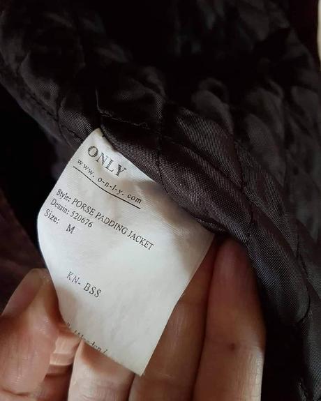 Kabát /bunda, hnedá, only,m