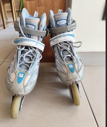 Dámske inline korčule fila eve veľ.38.5, fila,38