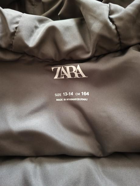 Zimná bunda, zara,164