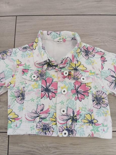 Riflová bundička 98/104, 98