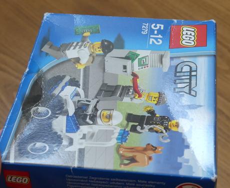 Lego city 7279 súbor policajných minifigúriek, 