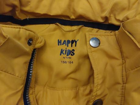 Žltá bunda 158/164, tchibo,158