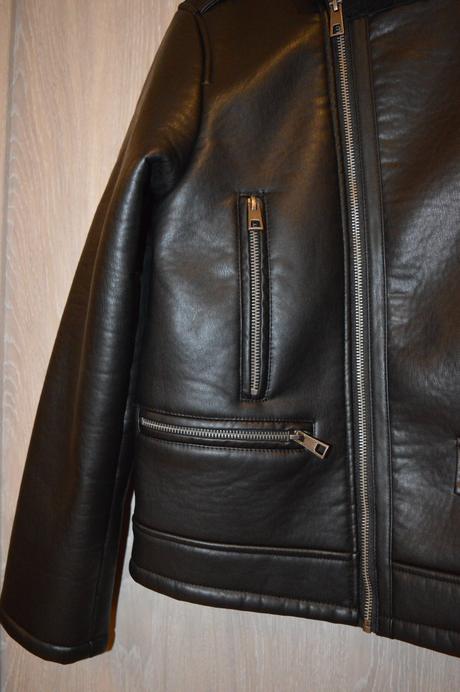 Chlapčenská koženková bunda, zara,164