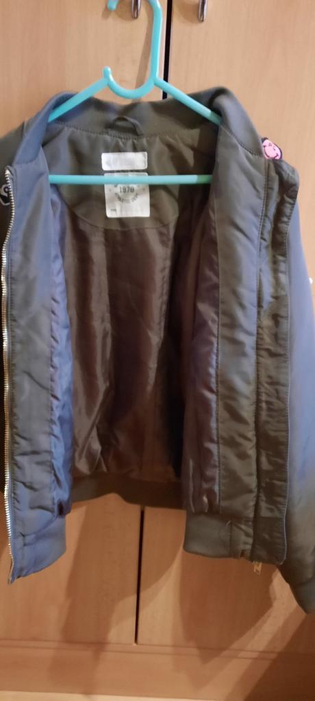 Dievčenský bomber, h&m, veľ. 152, h&m,152