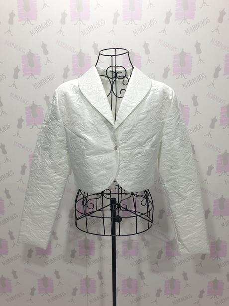 Bolerko na svadobné šaty l, l