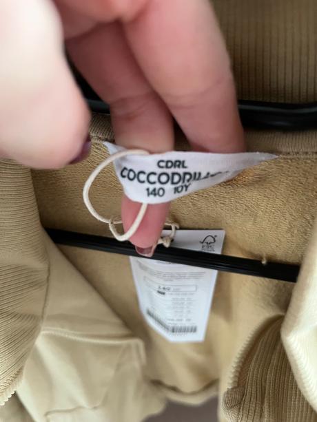 Mikina na zips bez kapuce, coccodrillo,134