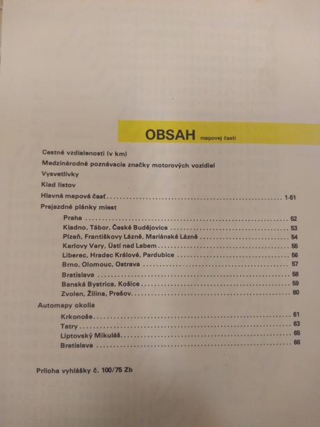 Retro auto atlas čssr - 5eur,