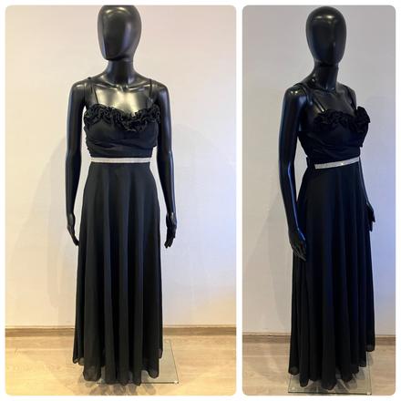 Dámske elegantné šaty s kamienkami, m