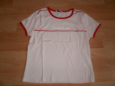 Bavlnené crop tričko, new yorker,xs