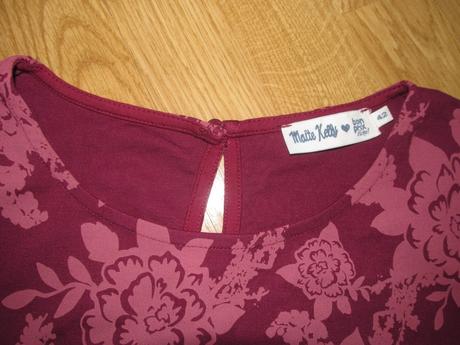 Bordové tričko v. 42, bonprix,42