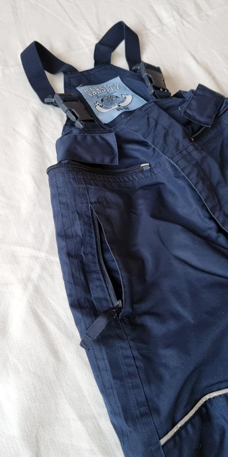 Zimné detské nohavice s trakmi, 86