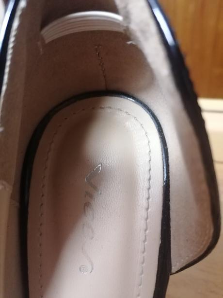 Čierne lakované lodičky, 37