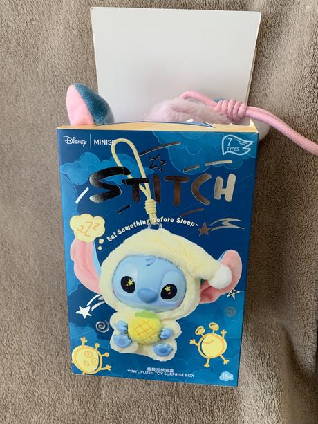 Stitch mystery box, eat something before sleep,