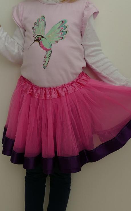 Tričko s kolibrikom 4-5r, c&a,110