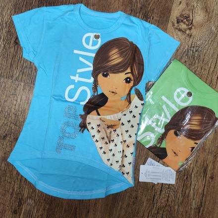 Tričko- predĺžený zadok, 122